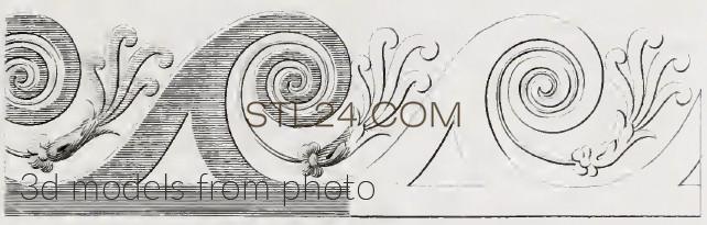 Фризы (FRIESE_1372 -  | 3D model 3DSMAX / OBJ / STL) 3D модель для ЧПУ станка